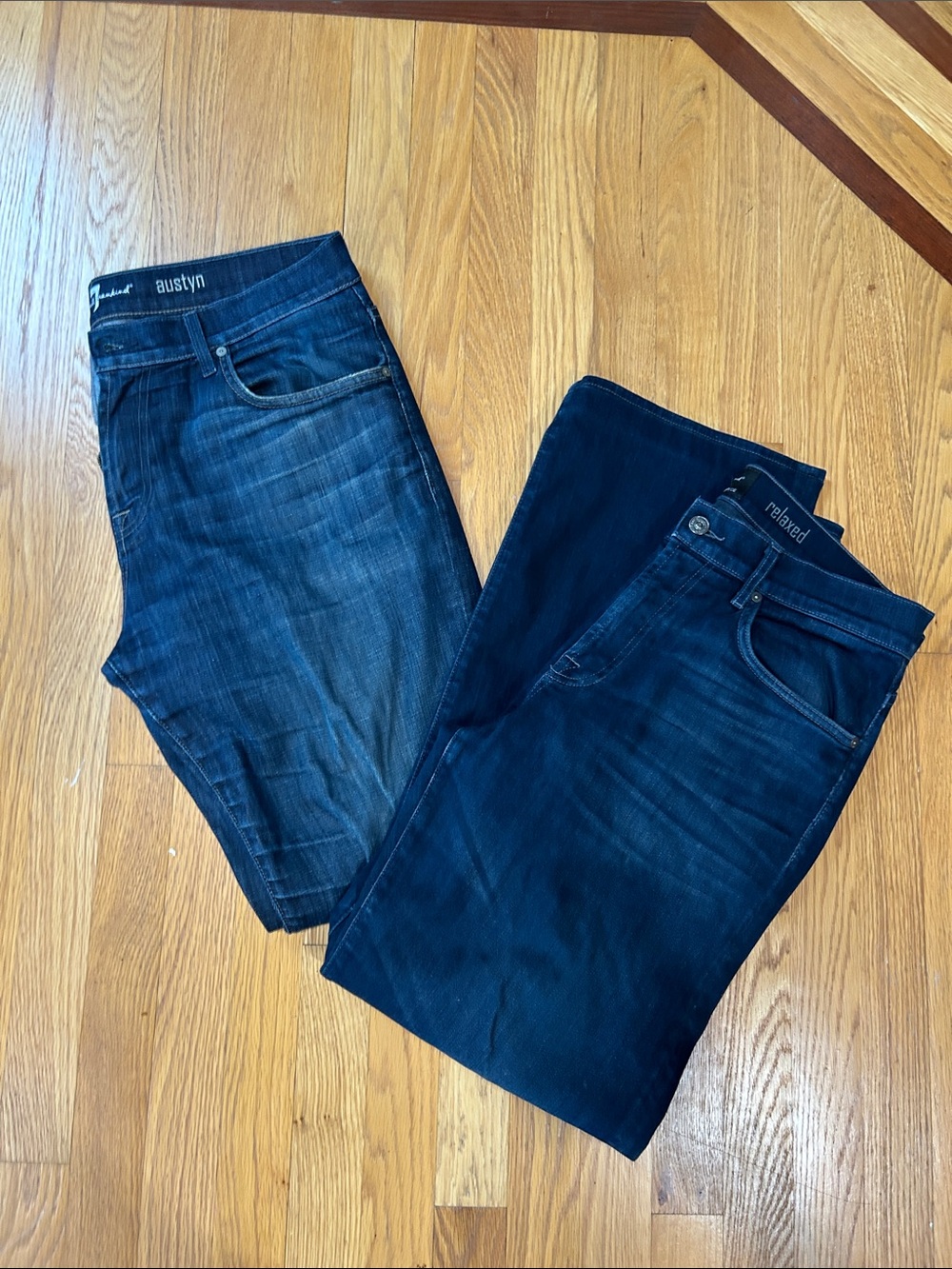 Seven 7 for all mankind Men's Jeans Size 34 Styles relaxed and austyn